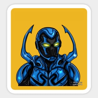 Blue Beetle Sticker